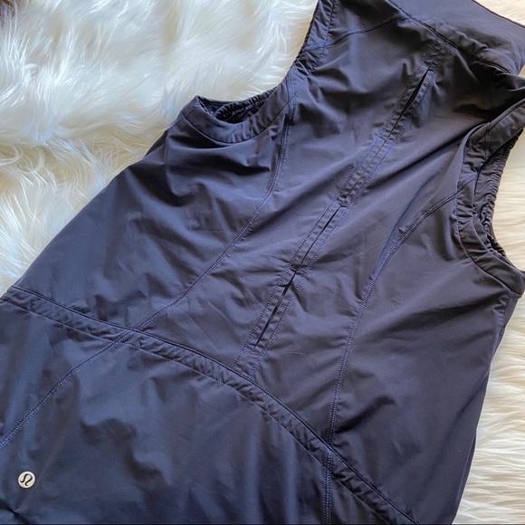 Lululemon Kicking Asphalt Vest Navy Blue - Picture 6 of 8
